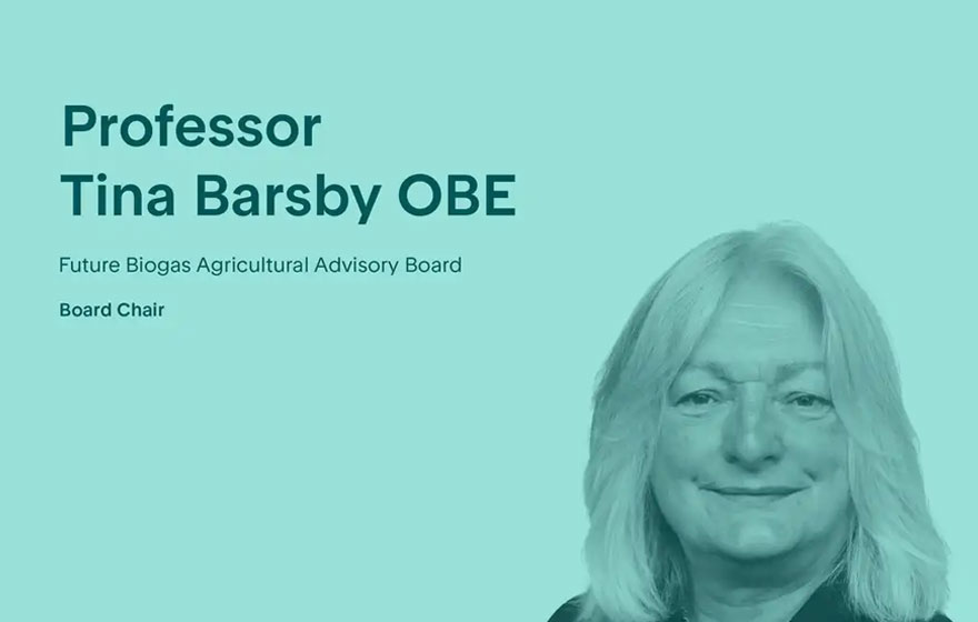 Tina Barsby OBE | Future Biogas Launches Independent Agricultural Board | News | News & Resources | Future Biogas